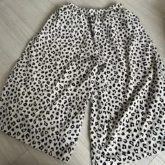 GLOBE ヒョウ柄 ガウチョパンツ XL