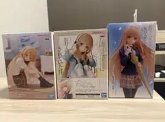 【新品未開封】椎名真昼 プライズフィギュア3点セット