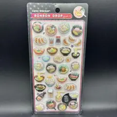 【即日発送・残り3点】新作　ボンボンドロップシール　　ラーメン　和柄
