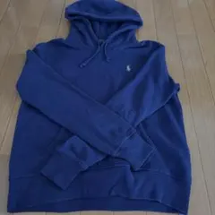 POLO RALPH LAUREN 定番ポニー刺繍パーカー ネイビー S 裏起毛