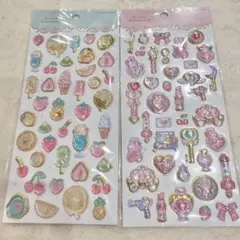 新品未使用！！　ぷくぷく　カミオジャパン　フレークシール　エクランウルーシール