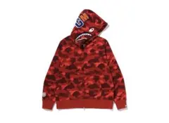 APE シャークパーカー 赤 (公式購入)のサムネイル