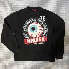 Sサイズ Мишка アイボールプリント トレーナーのサムネイル