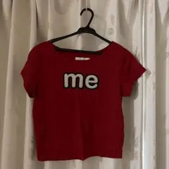 dazzlin 半袖 Tシャツ レッド me ロゴのサムネイル