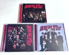 JO1 『WHERE DO WE GO』 3形態 通常盤 初回A 初回B