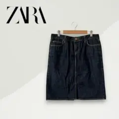 【ザラ】デニム スカート【古着】のサムネイル