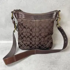 COACH F10403 Signature Shoulder Bag