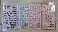 正規品　ボンボンドロップシール　サンリオミニ　４種セット