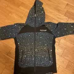 SVOLME フード付きジャケット グラフィックプリント