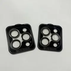 iPhone 15 Pro Max用 カメラフィルム　2個　グレー