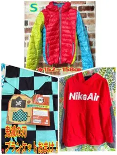 PUMAダウンジャンパー NIKEパーカートップス　150サイズ【おまけ付き】