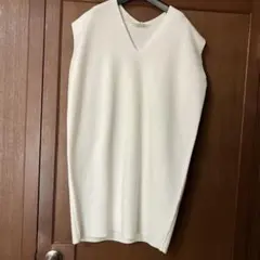 TORRAZZO DONNA ホワイトニットベスト