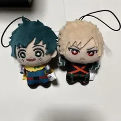 ナムコ限定 ヒロアカ 僕のヒーローアカデミア ちみっともぬい 爆豪勝己 緑谷出久