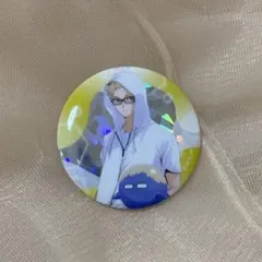 ハイキュー!! トレーディングホログラム 缶バッジ ビーチボールver 月島蛍