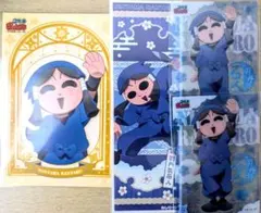 忍たま乱太郎　羽丹羽石人　星座ブロマイド　ロングステッカー　クリアカード