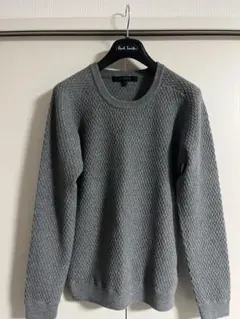 DESIGNWORKS グレー ニットセーター Mのサムネイル
