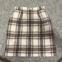 Misch Masch 秋冬チェック柄ミニスカート 36