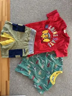 Moujonjon Tシャツと半ズボンのセット　90cm