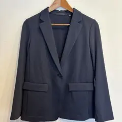 ユニクロ　UVカット ジャージージャケット　ネイビー　Ｍ