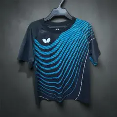 Butterfly 卓球ウェア S ブラック/ブルー