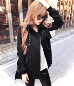 Rady　ミリタリージャケット　フード付き