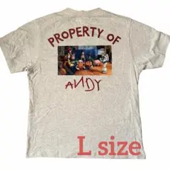 【新品未使用】トイ・ストーリー 半袖Tシャツ グレー Lサイズ しまむら