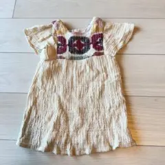 【美品】ZARA 刺繍ワンピース 12-18ヶ月　86