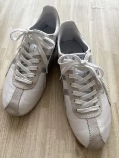 Onitsuka Tiger スニーカー ホワイト グレーのサムネイル