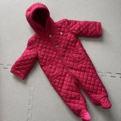 Ralph Lauren キルティングロンパース 70サイズ ピンク