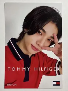 straykids tommyhilfiger ポストカード　ヒョンジン