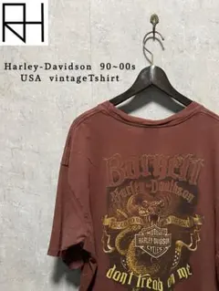 【古着】Harley-Davidson　90~00s　USA 両面デザイン