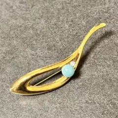 0823-10 ヴァンドームブティック ブローチ ゴールド アクセサリー