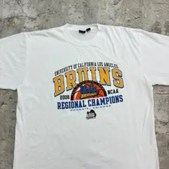 00s　UCLAブルーインズ　Tシャツ　XL　カレッジ　ホワイト　古着のサムネイル