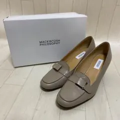 MACKINTOSH PHILOSOPHYリボンモチーフローファーパンプス