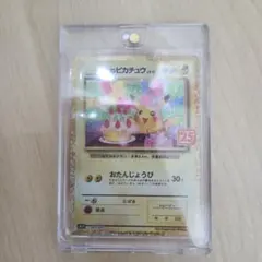 お誕生日ピカチュウ 25th