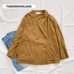 TOMORROWLAND Ballseyコットンツイル ダブルジャケット 9号