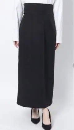 MURUA　バックリボンスリットロングスカート