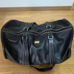 美品✨ フェラガモ ボストンバッグ 2way オールレザー ロゴ エンボス