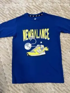 キッズ　NEW BALANCE グラフィックTシャツ 青　150cm