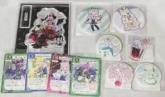 ぷにるはかわいいスライム　缶バッジ　アクスタ　カード　11点セット　17
