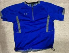 UNDER ARMOUR 青 ジップアップジャケット