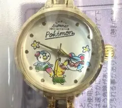 6057 ポケモン イッツデモ ピカチュウ ジャバラウォッチ 腕時計 ブルー