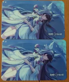 原神 コロンビーナ 東京タワー入場特典 展望デッキ 未使用 2枚セット