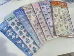 【即購入可】サンリオ　ぷくっとシール　7枚まとめ売り