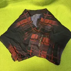 GIVENCHY チェック柄 スカーフ　約55cm
