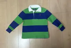美品ポロラルフローレン＊ラガーシャツ4T 110