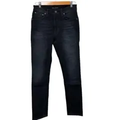 N1053 ヌーディージーンズ　lean dean デニムパンツ　ダークネイビー