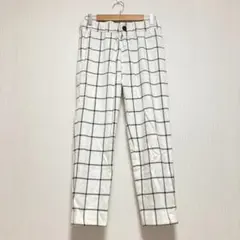 Russeluno グリーンチェックパンツ - メルカリ