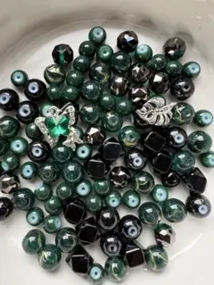 N7-2 【最終処分3点で999円】　ビーズ　パーツ　ブレスレット　ストラップ