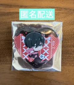 ブルーロック　ファボテリア グルーミー　ハート型 缶バッジ　糸師凛